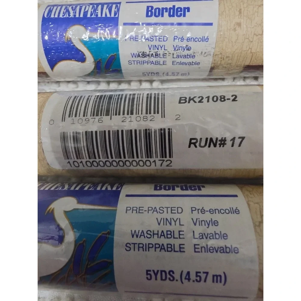 Chesapeake Country Flag Americana Wallpaper Border 3 Rolls 5 Yards Each